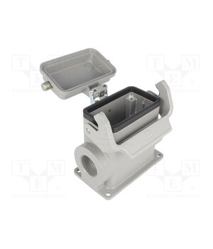 19300107296 Enclosure for connectors: HDC; size 10B; Han® B; IP65; with latch eQvzpQ2_EbtOZ2rCxMjjMZ2ahPw8vzjyf_Dmwp9h96o