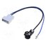 AA-HONDA.03-ISO Cable; Car brand: Honda,Infiniti,Nissan; ISO; plug KUbs8a03A2_e0kTGkf4uDXLq1zvpK6i-2LALATs08Vo