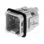 1-1103402-1 Connector: HDC; contact insert; male; HTS HA; PIN: 5; 10A; 250V; 4+PE l6ToOQxW9RSFbwx8kcxdKglQ2tm2a683Eao8fLKPKis