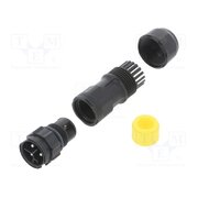 CC-03BMMB-QL8MPP Connector: circular; plug; for cable; PIN: 3; male; with contacts PrEmII-LT49sc2905WNPzvX0Sxwj54AYD5PI8wfDfyU