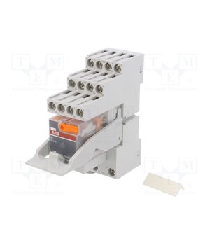 1SVR405613R0010 Relay: interface; 4PDT; Ucoil: 24VAC; for DIN rail mounting; CR-M bY5gzPqpWd7aszzKE3YDV87i_5s60YY6Cqei56Uo5_U