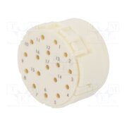 09151173001 Connector: M23; contact insert; PIN: 17; male; crimped; M23 Signal 7q5hcftR5bQcMEZkNY_-m3IPo5yMFz7WeZQuzs1mYrQ