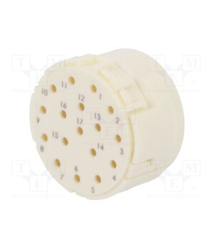09151173001 Connector: M23; contact insert; PIN: 17; male; crimped; M23 Signal 7q5hcftR5bQcMEZkNY_-m3IPo5yMFz7WeZQuzs1mYrQ