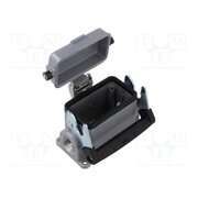 10038900 Enclosure for connectors: HDC; size H-B 10; with latch; straight omEqsoepcKEl596ieyZMYHupJ5aBcXzAO8ZZe6DuXtM