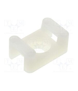 FIX-TH-2 Holder; screw; polyamide; natural; Tie width: 5mm; Ht: 6.6mm zHcJc5cuqbqdakJ6Zwu_G0uZ78Xeo_p8yHm3mhtPB2s