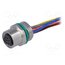 21033176805 Connector: M12; socket; PIN: 8; female; straight; cables; 0.5m m20Xy3KBwiV3MsrPoyKX5fD9yZu4LPEw809CsyudnGw