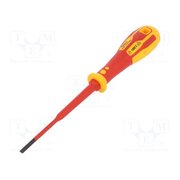T49244-035 Screwdriver; insulated,slim; slot; 3.5x0.6mm; Blade length: 100mm V9dfRLrughRFvvUrsVY7ZscPWya6Hvqi4I34SwwUjoQ