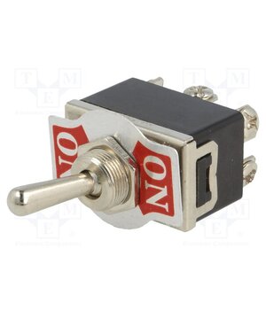 TS-18 Switch: toggle; Pos: 2; DPDT; ON-ON; 10A/250VAC; Leads: M3 screws _9c5TadN6ty3umNctHSQWUnugtml0Zjqgbx6Y8Gcyqg