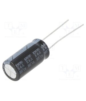 EKM107M2AG20RRSHP Capacitor: electrolytic; THT; 100uF; 100VDC; Ø10x20mm; ±20%; KM AwcLvYyWvOkG0IS4LBv7EJvm09fAhL4bndEixxVdzfI