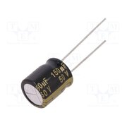 EEUFM1H151 Capacitor: electrolytic; low ESR; THT; 150uF; 50VDC; Ø10x12.5mm eQz_gCblA83gdbLut6Xt1ocPZa9i_qunwA5mVUGvDyE