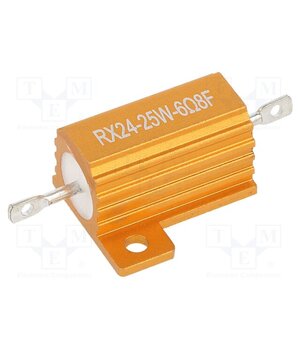 AHP25W-6R8F Resistor: wire-wound; with heatsink; 6.8Ω; 25W; ±1%; 50ppm/°C A54aX_VgnVzHvHjkHOkDxhw0MStm-2_patE7m_wJ4jE
