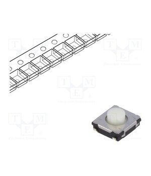 EVQQ2U03W Microswitch TACT; SPST; Pos: 2; 0.02A/15VDC; SMT; none; 2.6N; 3.1mm 8FLA1-QIL0cI-9oPpr0AEVx1U1ehdyV7hQPoXPVyi9g