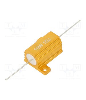 AHP10W-1RJ Resistor: wire-wound; with heatsink; 1Ω; 10W; ±5%; 50ppm/°C; 14.3mm Wrvf_NDTXGbcT46luG2YMHWbac6r87FS2GKghi8gjA8