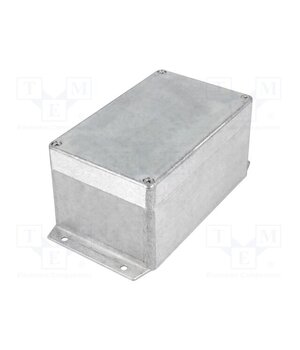 G117MF-IP67 Enclosure: multipurpose; X: 100mm; Y: 160mm; Z: 81mm; aluminium; IP67 JHfM1rkAUTP72wkMT4Tg6iZYwVz4g0G8oB2BBhtT1t0