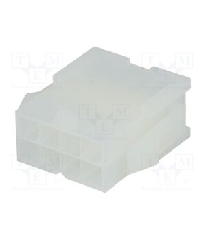 39-01-2081 Connector: wire-wire; plug; male; PIN: 8; Mini-Fit Jr; crimped; 2x4 5ipXnvIbgZNLXtpNLe3MxH7uz31x7iikLPChyhPeGiU