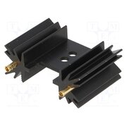 SK104-25STS Heatsink: extruded; SOT32,TO220,TO3P; black; L: 25.4mm; 14K/W 0wKVpuEyBCTbR6Qkd1-68JEW1sn6meftTSTfSmSvOD0