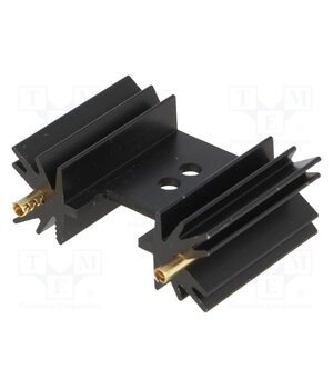 SK104-25STS Heatsink: extruded; SOT32,TO220,TO3P; black; L: 25.4mm; 14K/W 0wKVpuEyBCTbR6Qkd1-68JEW1sn6meftTSTfSmSvOD0