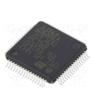 STM32F100RCT6B IC: STM32 ARM microcontroller; 24MHz; LQFP64; 2÷3.6VDC; -40÷85°C sEq8bwTb8HgCo2zhHf7YY6eT6nqVpPvfXF97ZVJWwUo