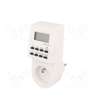 PC3C Programmable time switch; Range: 7days; 230VAC; OUT 1: 250VAC/16A acB365XRW2QFeOaq69tscysdAOFR7Pk8oJ19FXl-b8Q