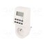 PC3C Programmable time switch; Range: 7days; 230VAC; OUT 1: 250VAC/16A acB365XRW2QFeOaq69tscysdAOFR7Pk8oJ19FXl-b8Q