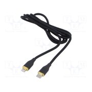 CC-USB2S-CM8PM-1.5M-BK Cable; USB 2.0; Apple Lightning plug,USB C plug; 1.5m; black m7ckJF0c4jp0fsiDNxx2Gy8PmkP7mjCFEyuhHxRe3m0