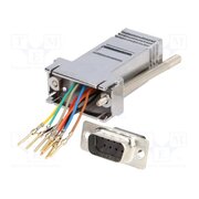 2112-0105-11 Transition: adapter; D-Sub 9pin male,RJ45 socket r6UvJ_46b2E8T8zGo1HE17Jw5NGiKOUWr5DwAe3hfRo