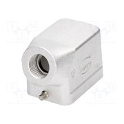 19628061540 Enclosure for connectors: HDC; size 6B; for cable; IP65; angled OKkm3FNg3W601JGNT2dtEPJXYqJP3HCZjBDysw5jRD8