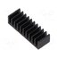 PR8/6,3/SE Heatsink: extruded; flat; DIL; black; L: 6.3mm; W: 18.9mm; H: 4.8mm U6vqiazO0MmfBAp-SggTNcDV2ei1vOeDdbTLUPN9Hpk