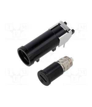 0031.2510 Fuse holder; THT; -40÷85°C; 16A; thermoplastic; UL94V-0; black S5fg65Zwml450TU2lqzihSBO1OB7gNeSncGBUlKF3cU