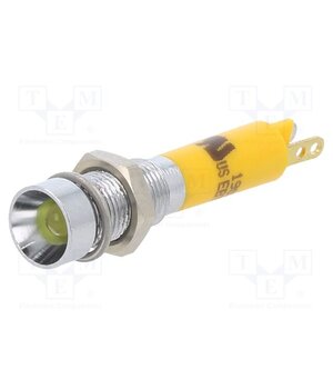 19030352 Indicator: LED; recessed; yellow; 24VDC; Ø6mm; IP40; connectors V4Us9UWCSx7VKM61uP1j_FJJGyzrO9_n5P7EqLiCLS0