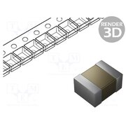 1210N102J501CT Capacitor: ceramic; 1nF; 500V; C0G (NP0); ±5%; 1210 9z140zrpy96Nrrz5EIzEOKHXlk8tCz3hE1Y0kMHIVdU