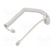 50246 Cable: telephone; coiled; RJ10 plug,both sides; white; PVC; 2m 31-jTsa1rn54Tgy30fr1TsTawNsysmB_UQxbnSbiqwc