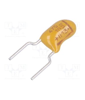 T356B475K016AT Capacitor: tantalum; 4.7uF; 16VDC; THT; ±10%; -55÷125°C; T356 NMRaqyAKiIfFm5TrugwdQ-4VV9R-J50n5wrwsP31qfA