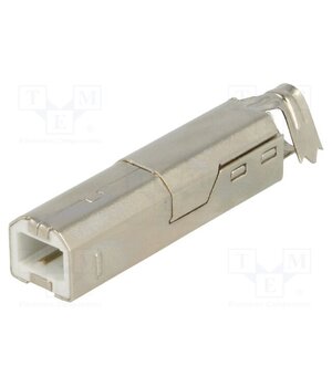 926 Connector: USB B; plug; for cable; soldering; PIN: 4; straight; 1A Kkf-AN-GlhhCISizOltLpgjcmKiFMCn9gv9V5IZeE_g