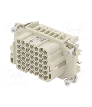 11286100 Connector: HDC; contact insert; female; EPIC H-DD; PIN: 42; 10A nPfVmEBjzgBNMEgCRAqRd3KmFAEZlypSwkJhalek5lQ
