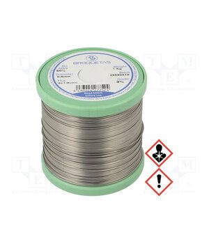 BROFIL 60 B2.1 0,8 MM 1000 G Tin; lead-based; Sn60Pb40; 0.8mm; 1kg; reel; 183÷190°C; Flux: SW26 luOn28-7Wz9_WJtqRruS4_ds3ymCjcAnGB186C1BjU0