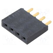 SSW-104-01-G-S Connector: pin strips; socket; female; PIN: 4; straight; THT; 2.54mm 7lpDUIeJd24Y2szy_PTpcHoMn-4aAu0MFP8NUTUZ-38