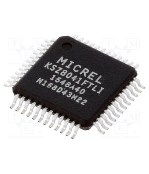 KSZ8041FTLI IC: transceiver; 10/100Base-T; MDC,MDI,MDI-X,MDIO,MII,RMII Lhg4XuyjKq6BzoPeVbD8xwypBCkp0iJ8R48GeUGINMY