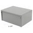 1411R Enclosure: multipurpose; X: 152mm; Y: 203mm; Z: 89mm; 1411; aluminium BWrD8TSJpu_JPvuzWeSNA-P4yJuwZNli6-AGdkXj9zw