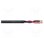 SP-101 Wire: loudspeaker cable; 2x2.5mm2; stranded; Cu; black; PVC -2pn1rio1K-ZtBPa2pwUpvTz2mJg5HA6wMXTLv8xrxI