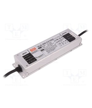 ELG-200-C2100A-3Y Power supply: switching; LED; 200W; 48÷96VDC; 1050÷2100mA; IP65 icw8WWufsz4yzMtGWrc9n1RsBe_iYhdXyKYgy57x6Tw