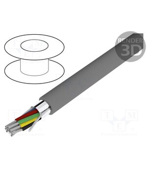 1219C SL005 Wire; Alpha Essential C&C; 9x24AWG; shielded,Al-PET foil; PVC BVmy3eEv6Y5j4BnyHSr6LKkiCBni8JSPrRU0DaMf9F0