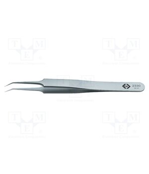 T2330 Tweezers; 110mm; for precision works; Blades: curved,narrowed DEvHK76gHWFjvPS4-1_aesYyRiL4a-HBFwvpqrsT3Cs