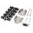 6355-0030-01 Connector: D-Sub; PIN: 9; plug; male; soldering; for cable; black UOmQTrIoSLbRrgehmKFlud6dYJ8I4Xxv1LSSHaBZAUA