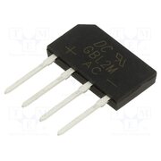 GBL2M Bridge rectifier: single-phase; Urmax: 1kV; If: 2A; Ifsm: 65A; flat GYEflIWNCmz216_zCkhEZWX9NbcVkTBrA0Ut7v3qA0g