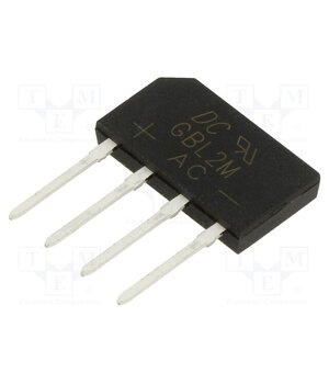 GBL2M Bridge rectifier: single-phase; Urmax: 1kV; If: 2A; Ifsm: 65A; flat GYEflIWNCmz216_zCkhEZWX9NbcVkTBrA0Ut7v3qA0g