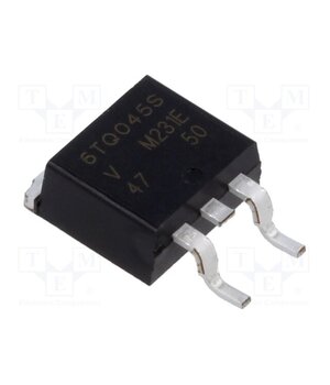 VS-6TQ045S-M3 Diode: Schottky rectifying; D2PAK,TO263AB; SMD; 45V; 6A; tube 7D7fPqGlYk5E8paQYQrj7T5URzKXt0R0VK6QbuCZHoY