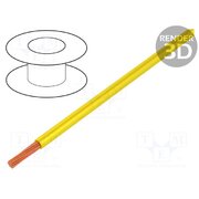 61.7556-24 Wire; Silivolt®-E; 1x2.5mm2; stranded; Cu; silicone; yellow; 600V z4UxfqaJRCklRGmMdxVY5NZgv4oa3WRiqXXeiTmdZc4