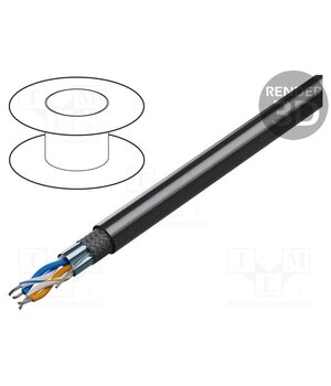 9842 060100 Wire; 2x2x24AWG; stranded; Cu; Insulation: PVC; chrome; RS485; 30m 7yO4t0uGDtZ0itY3lT7qLEyiKf7_HwLFoiaeLr9VqPE