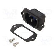 6100.3100.32 Connector: AC supply; socket; male; 10A; 250VAC; C14 (E); 6100-3 suyLbPcjHN_w3Y80OsdHF-G3RdfkgcFG9HvW7goE3_M